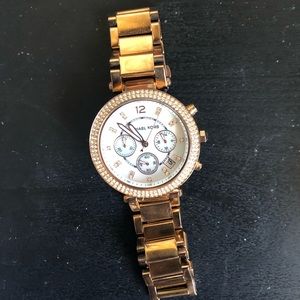 Michael Kors Rose Gold Watch